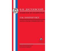 F. M. Dostoevsky Notes from the Underground (Tascabile) Russian Texts