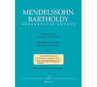 F. Mendelssohn: Violin Concerto In E Minor Op.64 - Later Popular Version 1845 (Violin & Piano). For Violino, Accompagnamento di Pianoforte