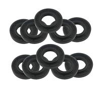 F-MINGNIAN-SPRING 10pcs TC Tipo di Scheletro paraolio Guarnizione 14x25x7 / 14x28x7 / 14x30x7 / 14x32x7 / 15x24x7 / 15x26x7mm NBR Gomma Nera Albero Radiale Anello di Tenuta (Taglia : 15x24x7mm)