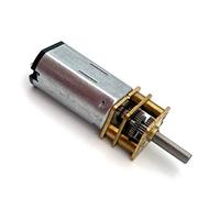 F-MINGNIAN-TOOL, 1pc CC 3V 6V 12V Micro Speed Gear Motor 15-500RPM Mini del Metallo Elettrico Riduttore a Ingranaggi del Motore N30 Riduttore del Motore (Colore : 15 RPM, Taglia : 12V)