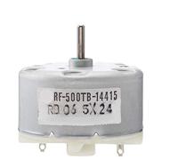 F-MINGNIAN-TOOL, 1Pcs Mini DC 1.5V-9V 5V 6V Motore RF-500 TB-14415 Rotonda Motore DC Diametro 32mm di Alta qualità