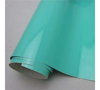 F-MINGNIAN-TOOL, Fmn-film, 1pc bianco lucido nero vinile Wrap Film Tiffany blu autoadesivo Car Wrapping Pellicola per auto moto console telefono (Colore: Tiffany Blue, Dimensioni: 152X30 cm)