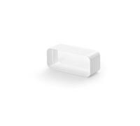 F-RVB 150 Giunto Tubolare, Elemento Di Connessione, Bianco
