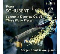 FRANZ SCHUBERT Three Piano Pieces (CD)