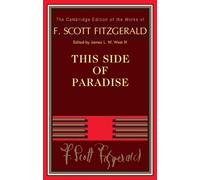 F. Scott Fitzgerald This Side of Paradise (Tascabile)