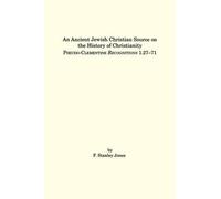 F., Stanley Jon An Ancient Jewish Christian Source on the History of (Tascabile)