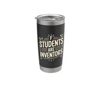 F Students Are Inventors School Grade Mindset Jokes Bicchiere termico in acciaio inox doppia parete