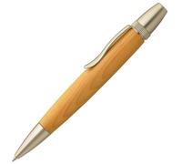 F-STYLE Legno Penna a Sfera Circa Uno Fatto a Mano Cancelleria Prezioso Camel