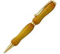 F-STYLE San Burst Riccio Acero Fatto a Mano Cancelleria Prezioso Giallo