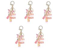 F Tipo Moda Lettera Chiave Cristallo Epoxy Ciondolo Facile Da Usare