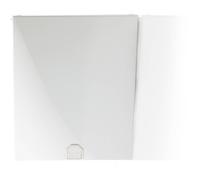 F-Tronic 7220252 Porta in plastica PC Bianco