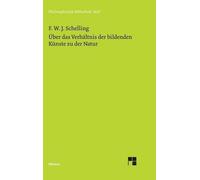 F W J Schelling Über das Verhältnis der bildenden Künste zu d (Copertina rigida)