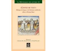 F. Willaert "Contez Me Tout" (Tascabile) Republique des Lettres