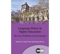 F. Xavier Vila Moreno Language Policy in Higher Education (Tascabile)