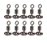F&Y 10 Pezzi da Pesca a 3 PCS T Wort Ottone Triple Cross Line Connectors da Pesca Girevole (Piccolo)