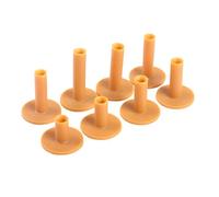 F&Y Porta Tee da Golf in Gomma per Pratica su tappetini da Driving Range, Supporto Palla per Principianti, Terreno Duro e Giorni di Gelo