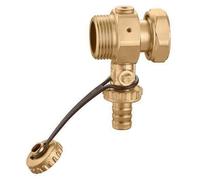 F0000680 Rubinetto di scarico per serie 149 3/4 M 3/4 F DN 15 CALEFFI