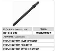 F00RJ01029 Connettore di aspirazione Bosch per MAN 51103016161