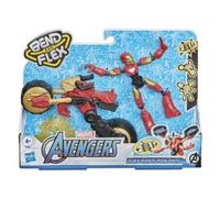 F02445L0 AVENGERS BEND AND FLEX RIDER IRON MAN
