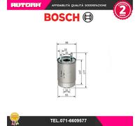 Filtro carburante BOSCH F 026 402 067