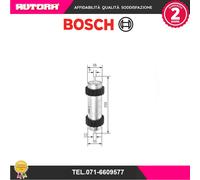 F026402808 Filtro carburante (MARCA BOSCH).