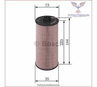 F026407007 Filtro olio Bosch