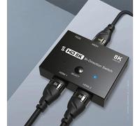 F0301 HDMI 2.1 Switcher a due vie PS5 DEDICATO Switcher ad alta definizione one-