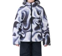 F0826 Jr - giacca da sci - bambino Black/White 164