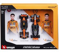 F1 2 Pack Mclaren MCL39 2025 Lando Norris #4 Scala 1:43
