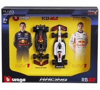 Bburago 1/43 Racing - Red Bull RB21 2PK Modelli da collezione per 14+ anni