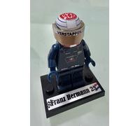 F1 26 Minifigure Racing Driver Herman Verstappen Winner Nurburgring Ferrari 296
