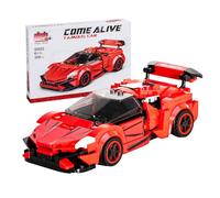 F1 auto dai 9 anni in su, Formula 1, auto da corsa compatibile con Lego Technic, 288 pezzi 1:20 Rod modello simile a Lykan HyperSport, regalo di compleanno perfetto per bambini dai 7 8 9 10 anni