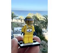 F1 Formula 1 Senna 1987 Lotus 99T minifigure racing Pilota Driver 2026 christmas