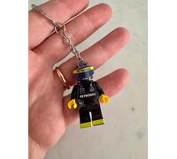 F1 keyring - keychain Minifigure Hamilton 44 F1 2024 “DANKE Mercedes” GP AbuDabi