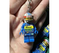F1 Keyring Minifigure Michael Schumacher 1995 World Champion Benetton B195