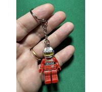 F1 Keyring Minifigure Nigel Mansell 1986 Williams FW11 Honda Formula 1