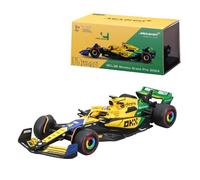 MODELLINO AUTO STATICO BURAGO MCLAREN F1 MCL38 NORRIS MONACO 2024 VETRINA 1:43