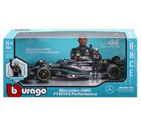 F1 Mercedes W14 E Performance 2023 w/Hamilton Scala 1:24