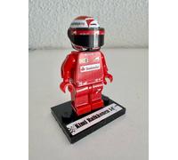 F1 Minifigure Kimi Raikkonen 2014 Ferrari formula 1 grand prix pilota driver min