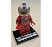 F1 Nigel Mansell 1986 Williams FW11 Honda minifigure racing Formula 1 Driver