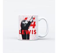 F1 Racing Mug - Formula 1 Fan Gift With Lewis Hamilton Red Design