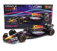 RED BULL RB19 BOX ROTTO Modello F1 2023 MIAMI GP 1/43 12cm MAX VERSTAPPEN 1