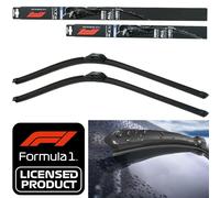 F1 Set Tergicristallo Frontale per Alfa Mito Fiat 500L Punto Ford Fiesta 08