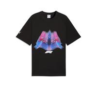 F1 Tee 2 PUMA - Maglietta per Auto, Colore: Nero