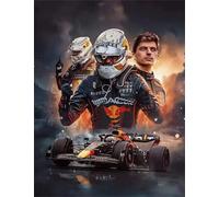 F1 Verstappens Classic Racings Posters - Puzzles 1000 Pezzi - Colourful Puzzle - Giochi Di Memoria Per Adulti - Giocattoli Antistress Per La Famiglia Gifts - Pk85Zw