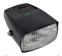 F102 FARO PROIETTORE ANTERIORE NERO UNIVERSALE PER CICLOMOTORE