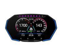 F11 Hud OBD2 Display Gauge Tachimetro GPS Digitale Contagiri For Auto Contagiri Acqua/olio Misuratore Di Temperatura Head Up Display Elettronico For Auto