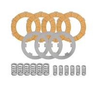F1179SM - serie modifica frizione 4 dischi conduttori + 3 dischi condotti acciaio blu + 12 molle Ccompatibile con APE EURO 2 50 2003-2016 APE FL / FL2 50 1989-1995 APE FL3 EUROPA 50 1996-1999
