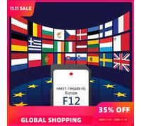 F12 64GB per Ford Sync2 Sat Nav Mappa di navigazione Mappa della scheda SD Aggiornamento completo europeo HM5T-19H449-FG con pellicola antiappannamento gratuita