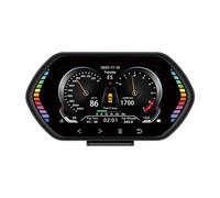 F12 OBD2 Head-up Display Tachimetro Digitale For Auto Contagiri Inclinometro Misuratore Di Pendenza Calibro Computer Di Bordo Elettronica For L'auto